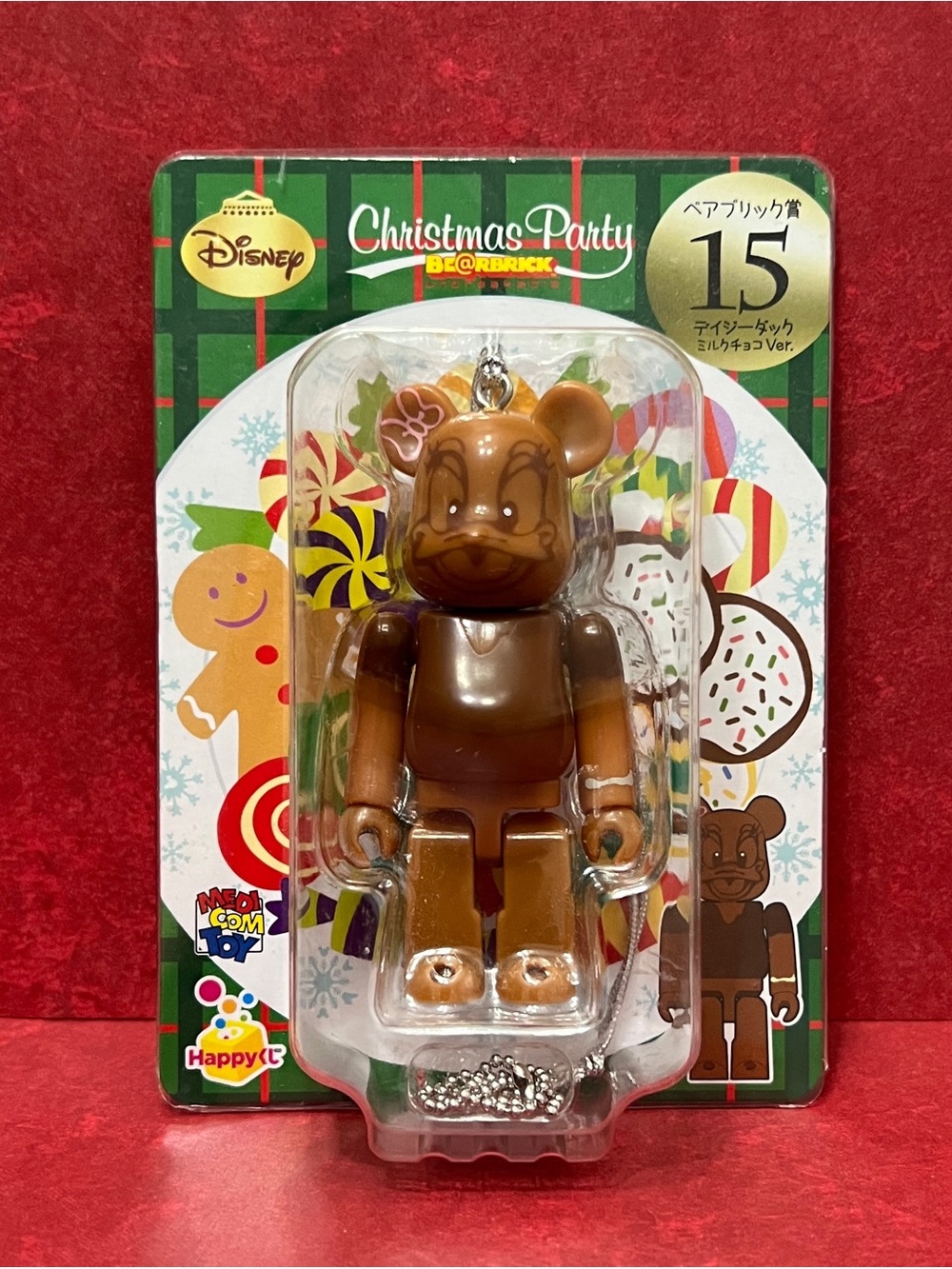2012 Disney Christmas Party Happy Kuji Daisy Duck Japanese Exclusive Be@rbrick